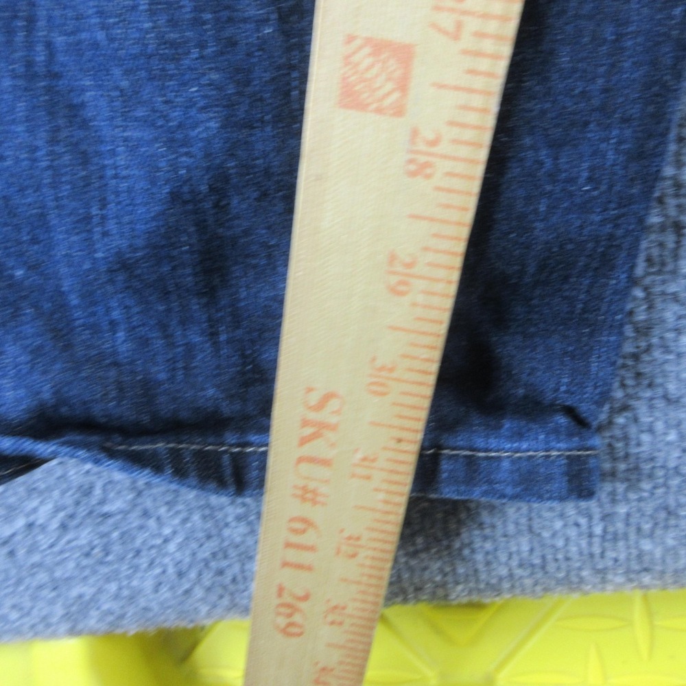 Levis 511 Jeans Mens 32x32 Blue Slim Straight Dark Wash Stretch Denim Workwear - Picture 11 of 12